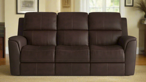 Big Spring Sofá Reclinable Eléctrico Marrón Umber P3